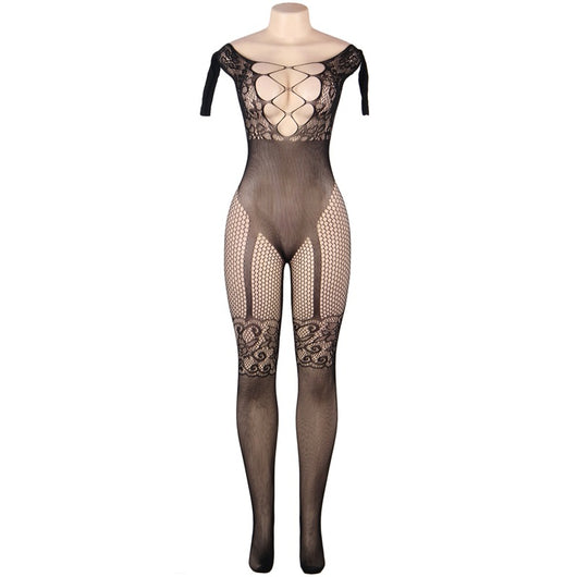 Conjunto Sensual de Lencería Transparente Talla Grande - Image 9