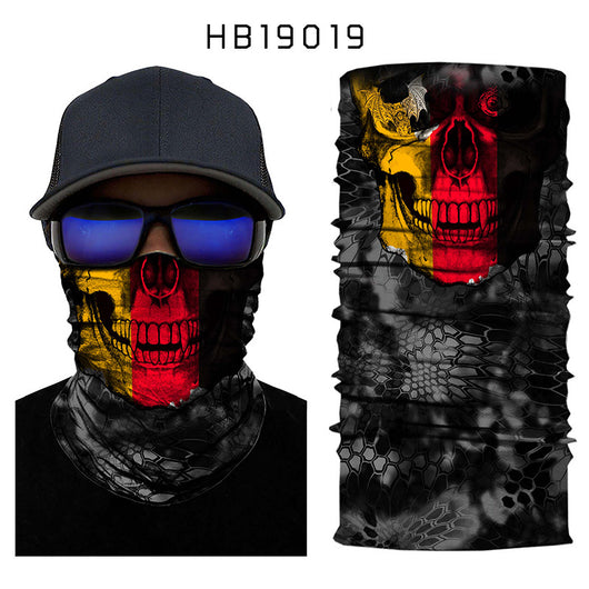Toalla Mágica con Impresión Digital de Calavera 3D - Image 8