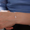 Pulsera Minimalista de Plata 925 con Libélula y Zirconia Blanca