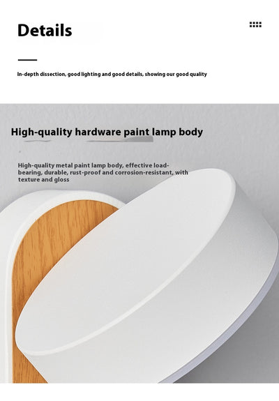 Lámpara de Pared para Mesita de Noche - Diseño Minimalista - Image 9
