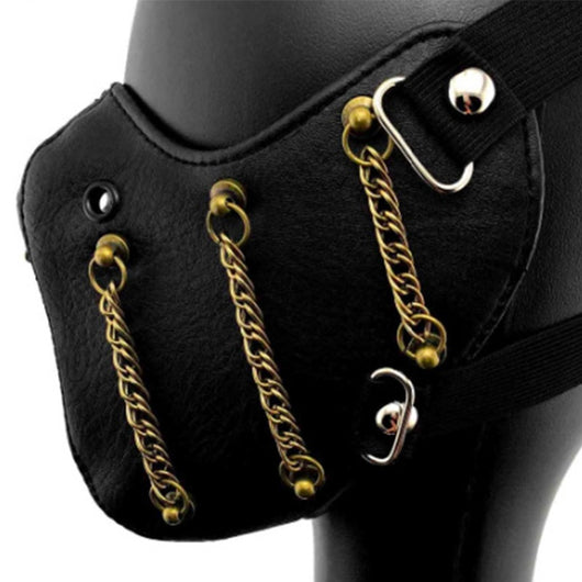 Máscara Steampunk Halloween con Cadena de Personalidad y Protección - Image 4