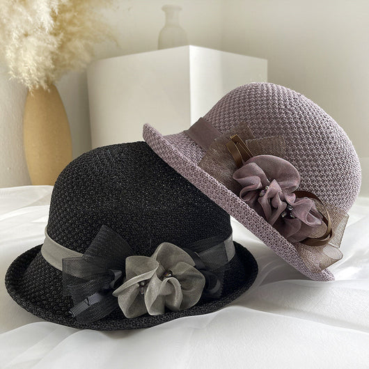 Sombrero de Ala Ancha Estilo Revista - Protección Solar Tendencia - Image 13
