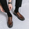 Zapatos de Cuero Casual para Hombre - Estilo Británico Transpirable