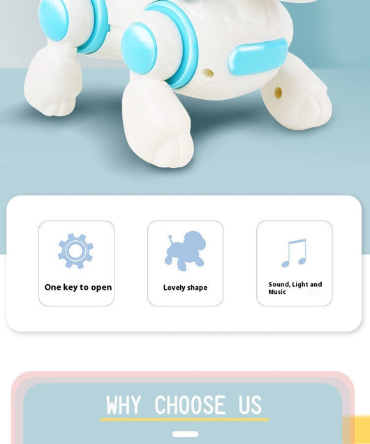 Perrito Robot Musical Interactivo con Función de Gateo para Bebés - Image 11
