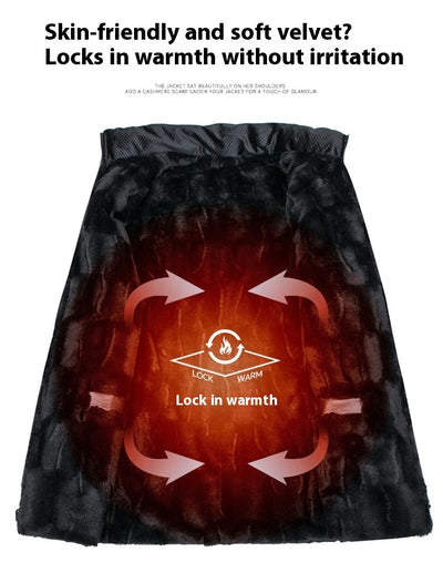 Abrigo de Algodón Grueso Talla Grande para Hombre - Image 14