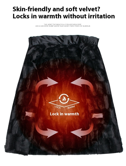 Abrigo de Algodón Grueso Talla Grande para Hombre - Image 14