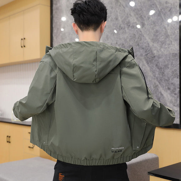 Chamarra Hoodie Casual Oversize para Hombre - Estilo Coreano Talla Grande