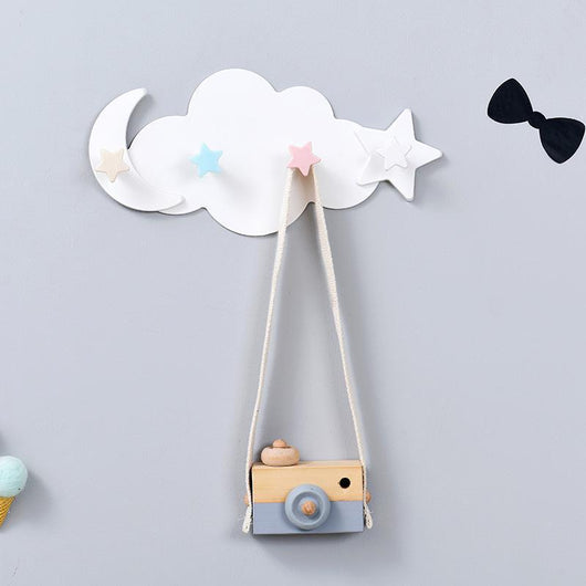 Gancho Adhesivo Nube Kawaii para Pared - Organizador sin Taladro - Image 7