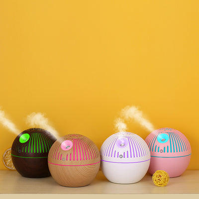 Difusor de Aroma con Diseño Madera y Luces LED 7 Colores - Image 11