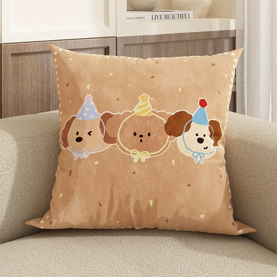 Funda de Almohada Decorativa Perrito Adorable 45x45cm para Sofá y Hogar - Image 7