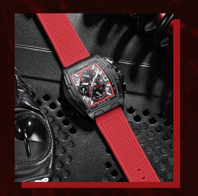 Reloj de Cuarzo para Hombre con Calendario y Cinta Impermeable Multiuso - Image 19