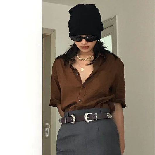 Juego de 3 Cinturones de Moda Estilo Europeo y Americano para Mujer - Image 10