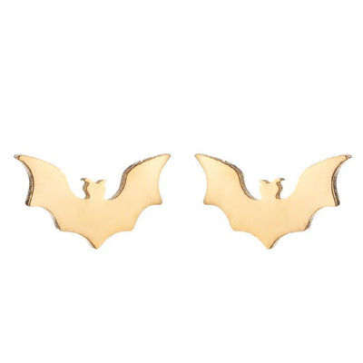 Aretes de Murciélago de Halloween en Acero Inoxidable Pequeños Animales - Image 3
