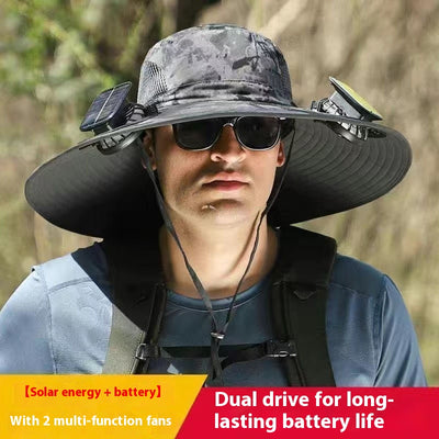 Gorro Ventilador Dual con Batería de Larga Duración - Image 11