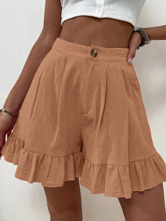 Shorts Talle Alto para Mujer Estilo Europeo y Americano - Image 22