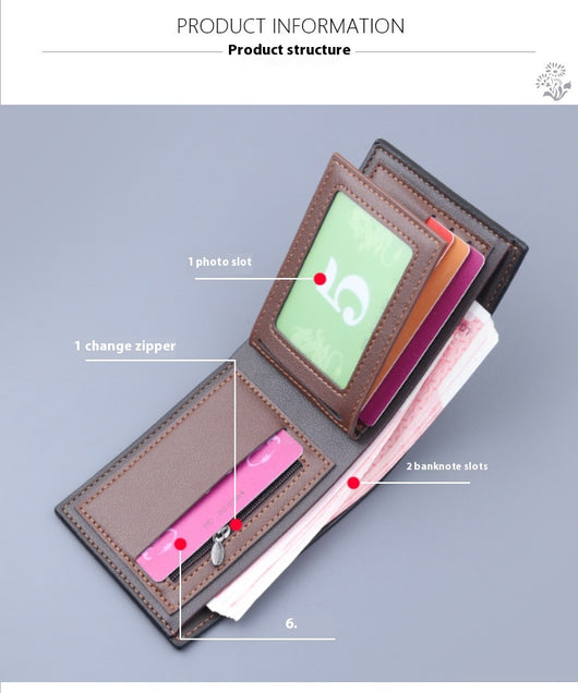 Billetera Compacta Multifuncional para Hombre con Clip - Image 25