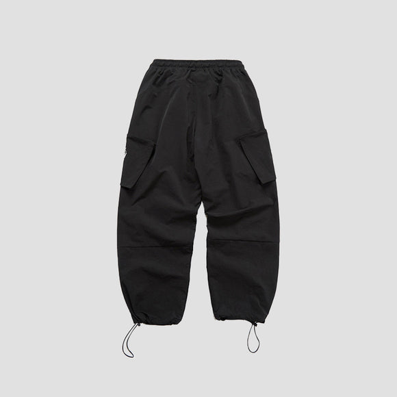 Calça Casual Folgada com Cintura Ajustável
