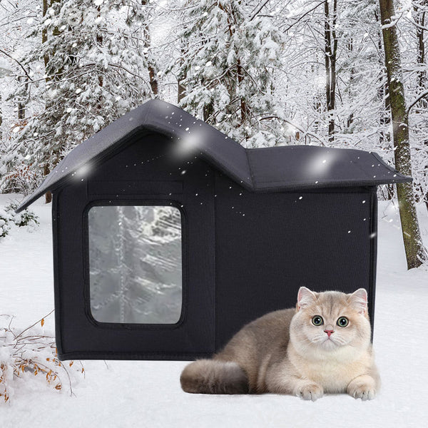 Cama Térmica para Mascotas Todo Clima - Impermeable y Acogedora
