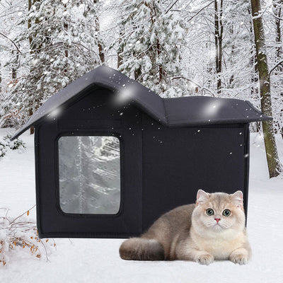 Cama Térmica para Mascotas Todo Clima - Impermeable y Acogedora