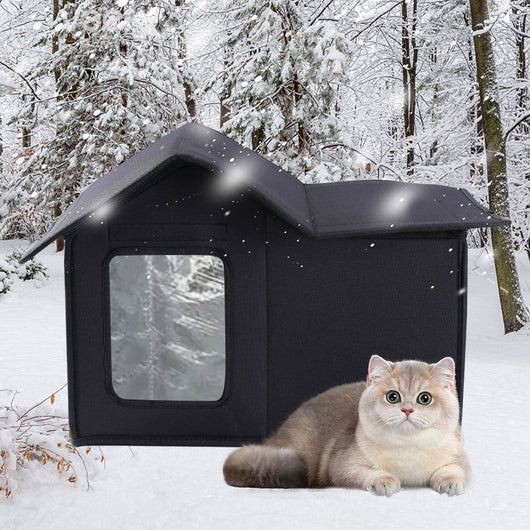 Cama Térmica para Mascotas Todo Clima - Impermeable y Acogedora