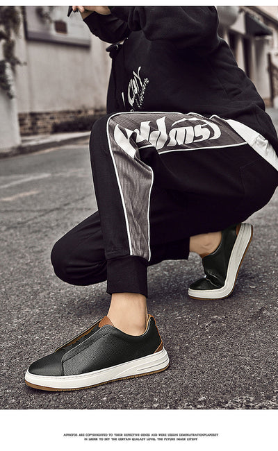 Zapatos Casuales de Cuero Genuino Nobuk - Slip-on Cómodos - Image 25