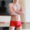Boxer de Seda Helada con Diseño U Convexo Transparente