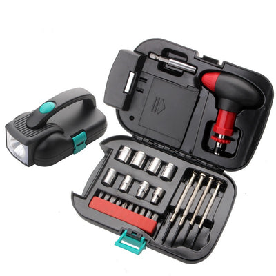 Juego de Herramientas con Linterna LED Profesional