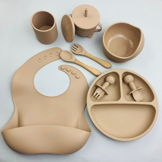 Set de Alimentación Complementaria con Ventosa y Tazón de Silicona - 9 Piezas - Image 21
