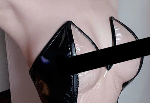 Traje Transparente Autosoportante para Mujer Moderna - Image 4