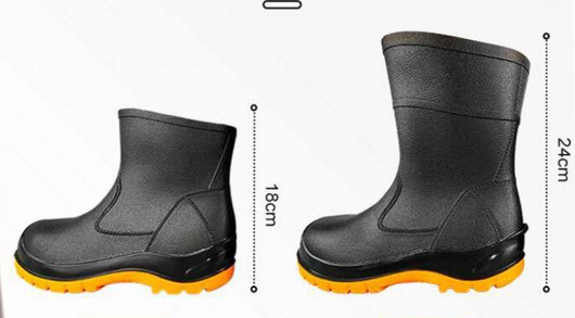Botas de Trabajo Impermeables Cortas para Hombre - Image 6
