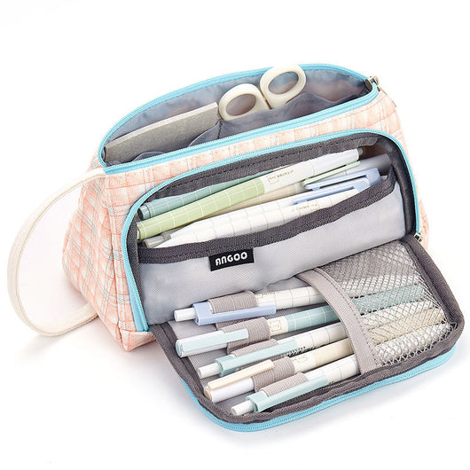 Estuche Minimalista de Gran Capacidad para Artículos de Papelería - Image 27