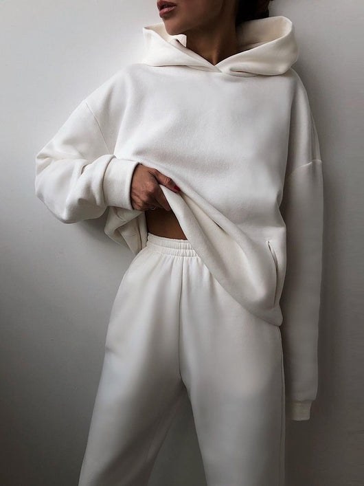 Conjunto Deportivo Mujer con Capucha - Sudadera y Pantalón Cómodo - Image 20
