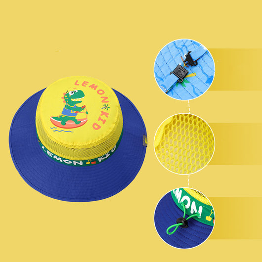 Sombrero Infantil de Ala Ancha para Verano - Image 16