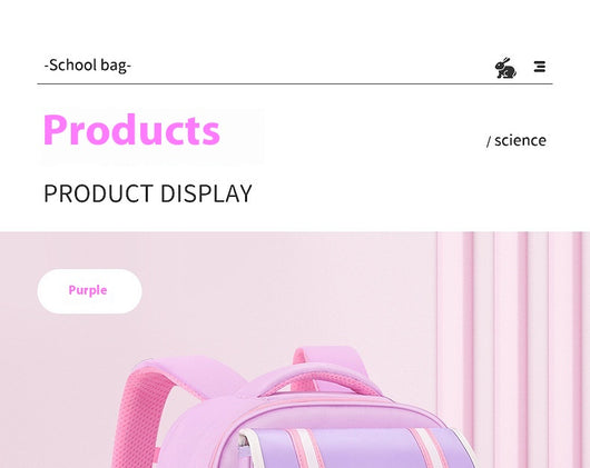 Mochila Escolar para Primaria Súper Ligera y de Gran Capacidad - Image 33
