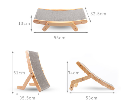 Cama Gato Deformable con Rascador de Cartón Corrugado y Núcleo Reemplazable - Image 15