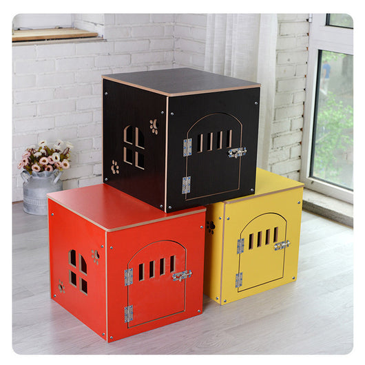 Casa de Mascotas de Madera Desmontable y Lavable para Todas las Estaciones - Image 19
