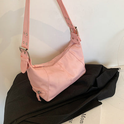 Bolsa Bandolera Retro Minimalista Estilo Occidental para Mujer - Image 24