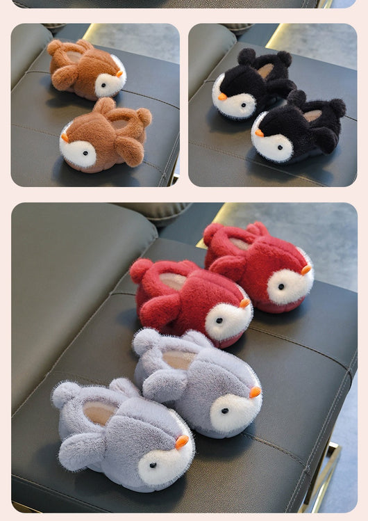 Pantuflas Térmicas Pingüino Esponjosas para Niños y Niñas - Image 18