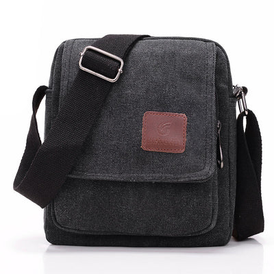 Bolsa de Lona para Hombre - Mochila Bandolera de Estilo Casual - Image 4