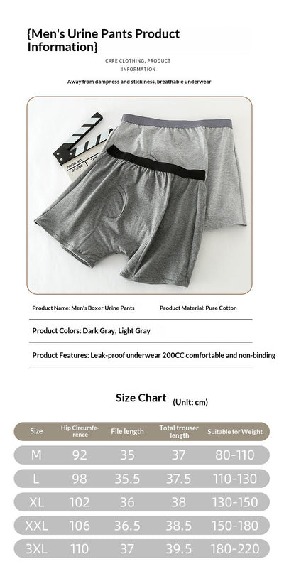 Ropa Interior Absorbente para Hombre con Protección Contra Fugas - Image 8