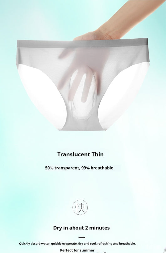 Calzoncillos Hombre Seda de Hielo Sin Costuras con Tecnología 3D - Image 11