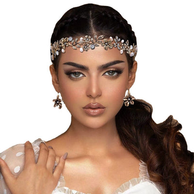 Banda para Cabello con Perlas de Agua Dulce y Diseño de Hoja - Image 10