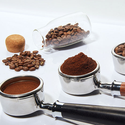Portafiltro sin Fondo Estilo Italiano para Máquinas de Espresso