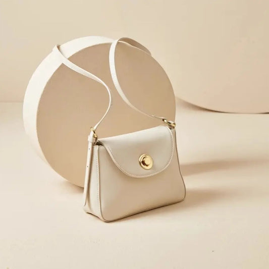 Bolso Bandolera de Cuero Grabado Textura Litchi - Versátil y Elegante