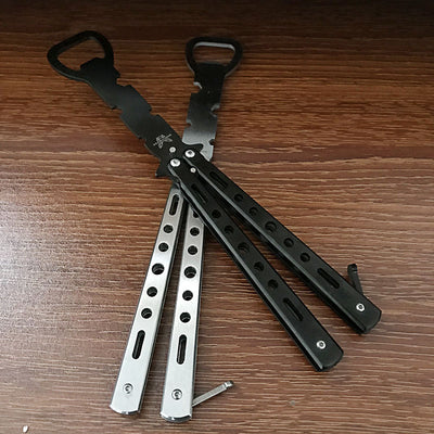 Cuchillo Mariposa Multifuncional con Abridor de Botellas - Image 17