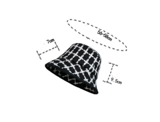 Gorro Tejido Escocés Retro para Mujer - Estilo Pescador Clásico - Image 12