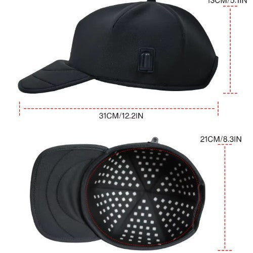 Gorro de Luz Roja Infrarroja para Cuidado del Cabello - Image 4