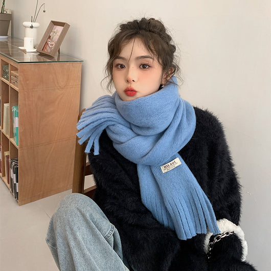 Bufanda de Flecos para Otoño e Invierno Mujer - Image 2