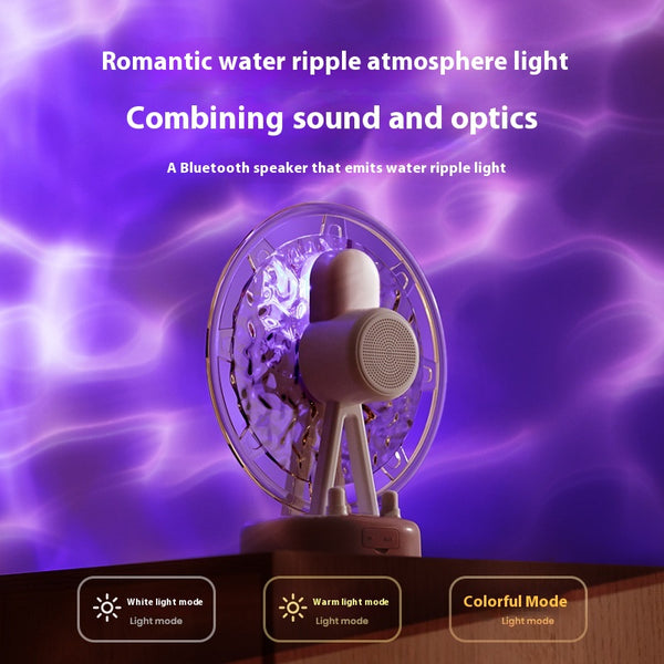 Parlante Bluetooth Rueda Ferris con Luces Atmosféricas Multicolor