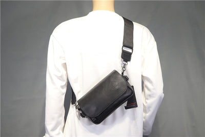 Bolsa Mensajera Hombre Banda Ancha Liso - Image 9
